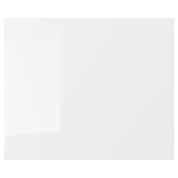 RINGHULT Drawer front, high-gloss white, 46x38 cm