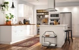 RINGHULT Drawer front, high-gloss white, 91x38 cm
