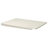 RINNIG Dish drainer, double-sided, white, 40x31 cm