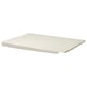 Option: RINNIG Dish drainer, double-sided, white, 40x31 cm
