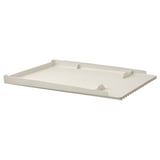 RINNIG Dish drainer, double-sided, white, 40x31 cm