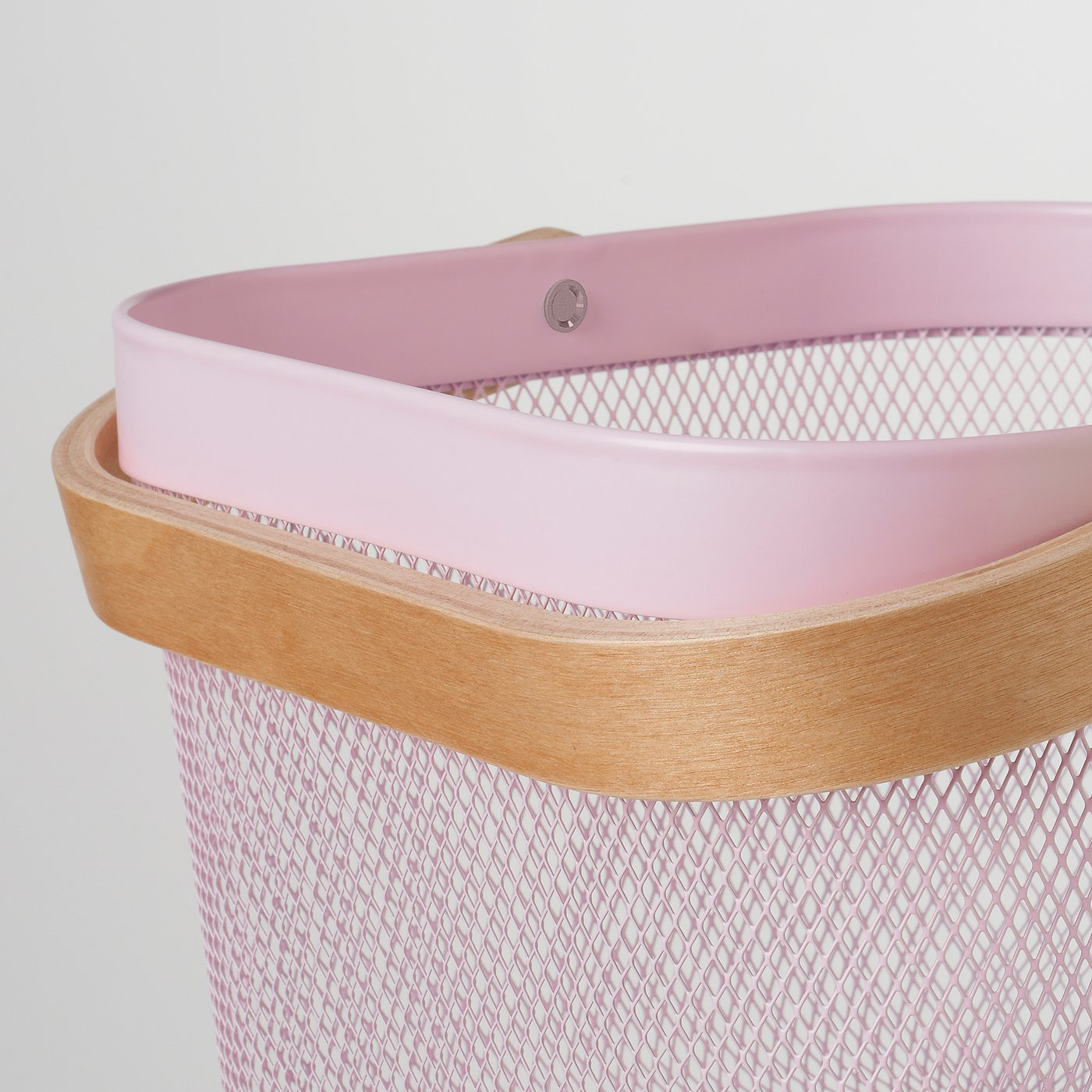 RISATORP basket, pink, 25x26x18 cm - IKEA