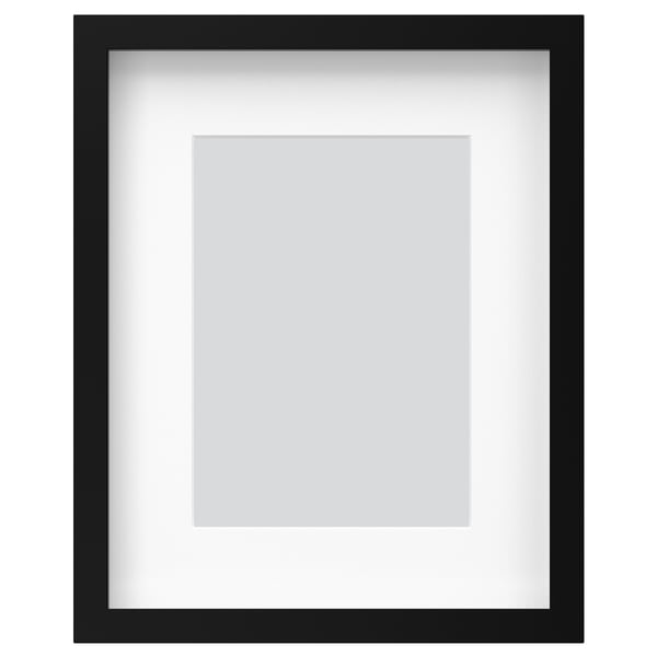 RÖDALM Frame, black, 20x25 cm