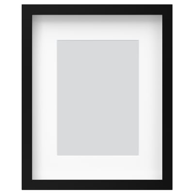 RÖDALM Frame, black, 20x25 cm
