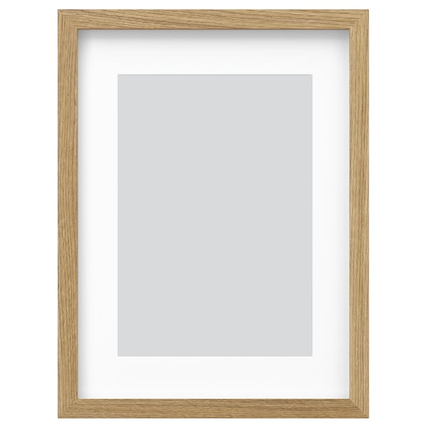 RÖDALM Frame, oak effect, 31x41 cm