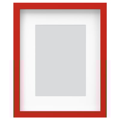 RÖDALM Frame, red, 20x25 cm