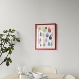 RÖDALM Frame, red, 41x51 cm