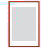 RÖDALM Frame, red, 61x91 cm