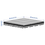 RUNNEN Floor decking, outdoor, artificial grass, 0.81 m²