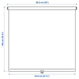 SANDVEDEL Roller blind, beige, 58.5x195 cm