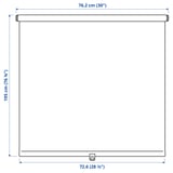 SANDVEDEL Roller blind, beige, 76.2x195 cm