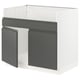 SEKTION Base cab f HAVSEN double bowl sink