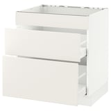 SEKTION Base cab f hob/3 fronts/2 drawers