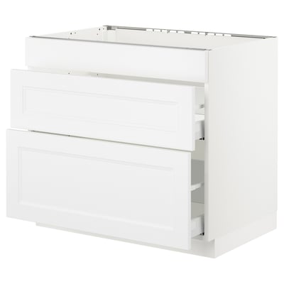 SEKTION Base cab f hob/3 fronts/2 drawers