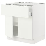 SEKTION Base cab f hob/drawer/shelves/2 drs