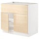 SEKTION Base cab f hob/int extr w 2 doors
