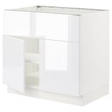 SEKTION Base cab f hob/int extr w 2 doors
