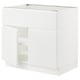 SEKTION Base cab f hob/int extr w 2 doors