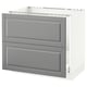 SEKTION Base cab f sink/waste sort/2 fronts