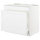 SEKTION Base cab f sink/waste sort/3 fronts