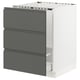 SEKTION Base cab f sink/waste sort/3 fronts