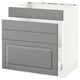 SEKTION Base cab f sink/waste sort/4 fronts