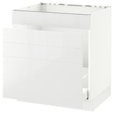 SEKTION Base cab f sink/waste sort/4 fronts