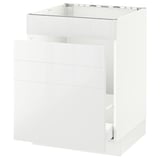 SEKTION Base cab f sink/waste sort/4 fronts