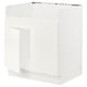 SEKTION Base cab f TALLSJÖN sink, white/Veddinge white, 76x61x76 cm