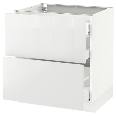 SEKTION Base cab with 2 fronts/3 drawers