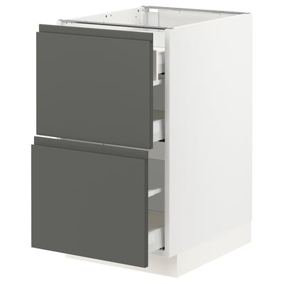 SEKTION Base cab with 2 fronts/3 drawers