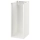 Option: SEKTION Base cabinet frame, white, 31x38x76 cm