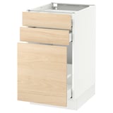 SEKTION Base cabinet/p-out storage/2 drwrs