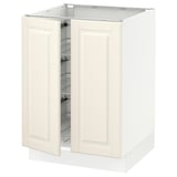 SEKTION Base cabinet w wire basket/2 doors