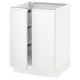 SEKTION Base cabinet w wire basket/2 doors