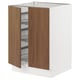 SEKTION Base cabinet w wire basket/2 doors