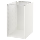 White SEKTION kitchen cabinet - sleek, modern, particleboard & metal.