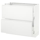 SEKTION Base cabinet with 2 drawers