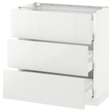 SEKTION Base cabinet with 3 drawers