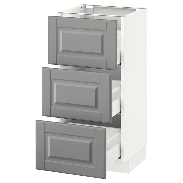 SEKTION Base cabinet with 3 drawers