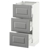 SEKTION Base cabinet with 3 drawers