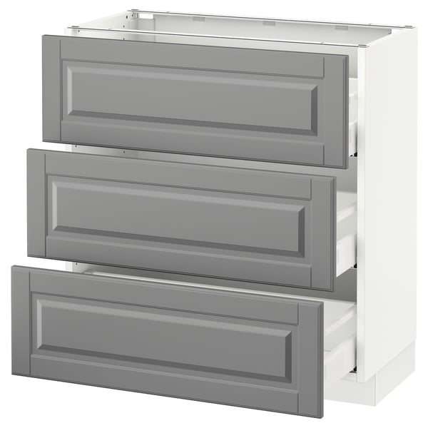 SEKTION Base cabinet with 3 drawers