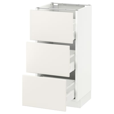 SEKTION Base cabinet with 3 drawers