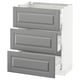 SEKTION Base cabinet with 3 drawers