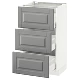 SEKTION Base cabinet with 3 drawers