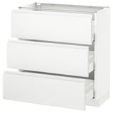 SEKTION Base cabinet with 3 drawers