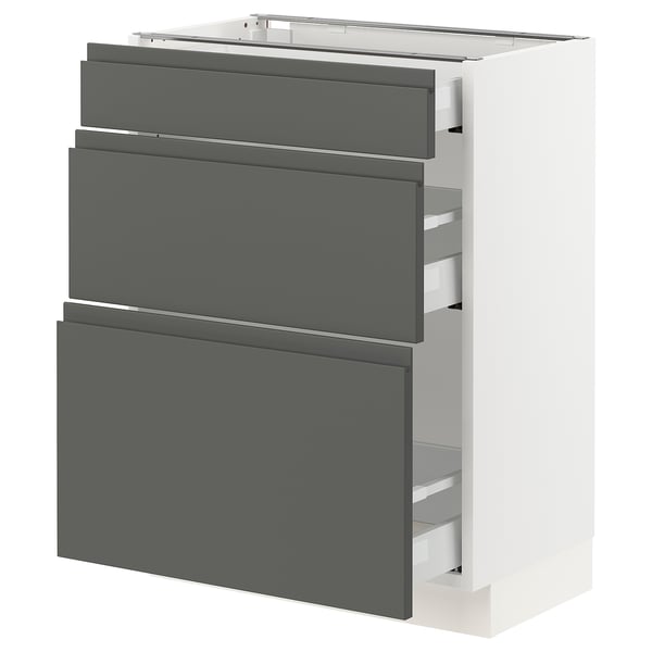 SEKTION Base cabinet with 3 drawers