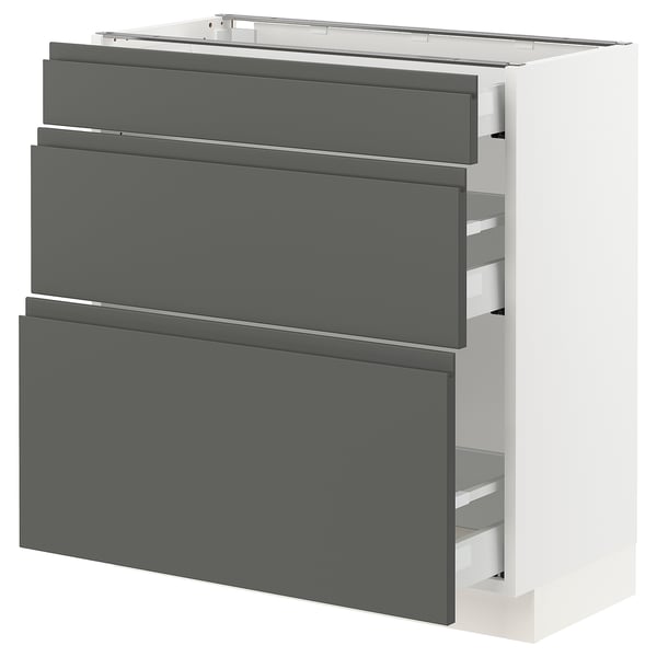 SEKTION Base cabinet with 3 drawers