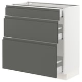 SEKTION Base cabinet with 3 drawers