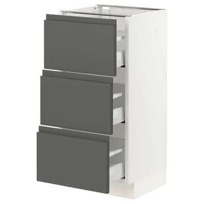 SEKTION Base cabinet with 3 drawers